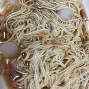 冷や汁風☆ツナ入りごま味噌そうめん